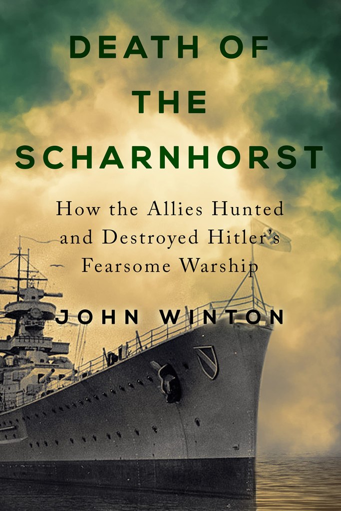 Cover of the book "Death of the Scharnhorst" by John Winton